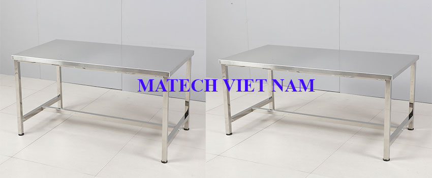 ban thao tac inox 1 tang don gian