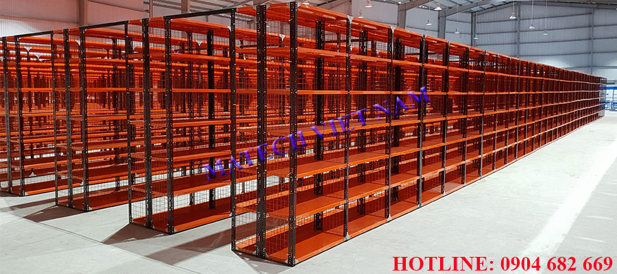 Kệ sắt V lỗ đa năng
