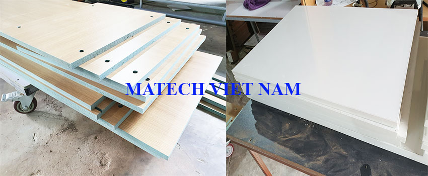 mat ban go MDF thuong va MDF chong am