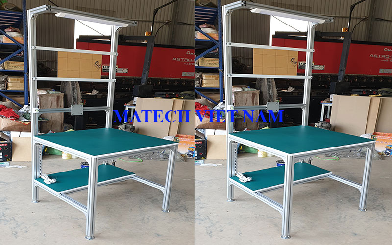 ban khung nhom co bo ga man hinh lcd