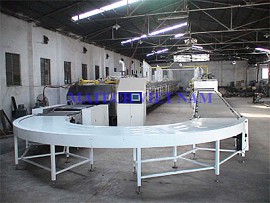 Băng tải cong PU 180