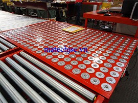 Dàn con lăn bi đa hướng chuyển hàng