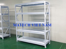Giá kệ trung tải 5 tầng màu trắng