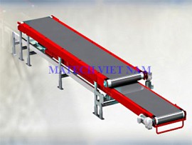 Băng tải hai tầng tăng chỉnh chiều dài