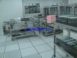 Bàn thao tác để đồ phòng sạch