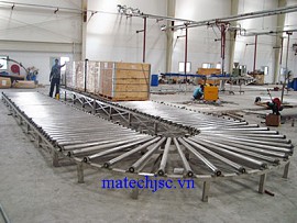 Dàn con lăn cong tải trọng lớn