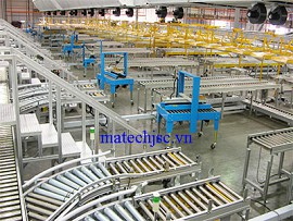 Băng truyền con lăn xuất hàng