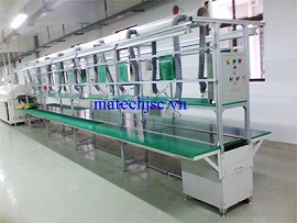 Băng truyền PVC có hệ thống hút khí hàn