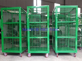 Xe đẩy hàng 4 bánh khung thép GHTK