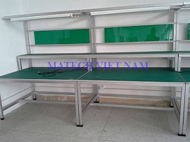 Bàn thao tác khung thép chống tĩnh điện