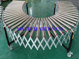 Băng tải con lăn xếp tự do