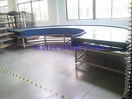 Băng tải cong 180 chịu tải nặng