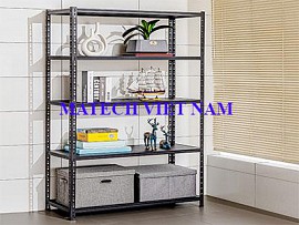 Kệ sắt V lỗ 5 tầng dùng trong gia đình